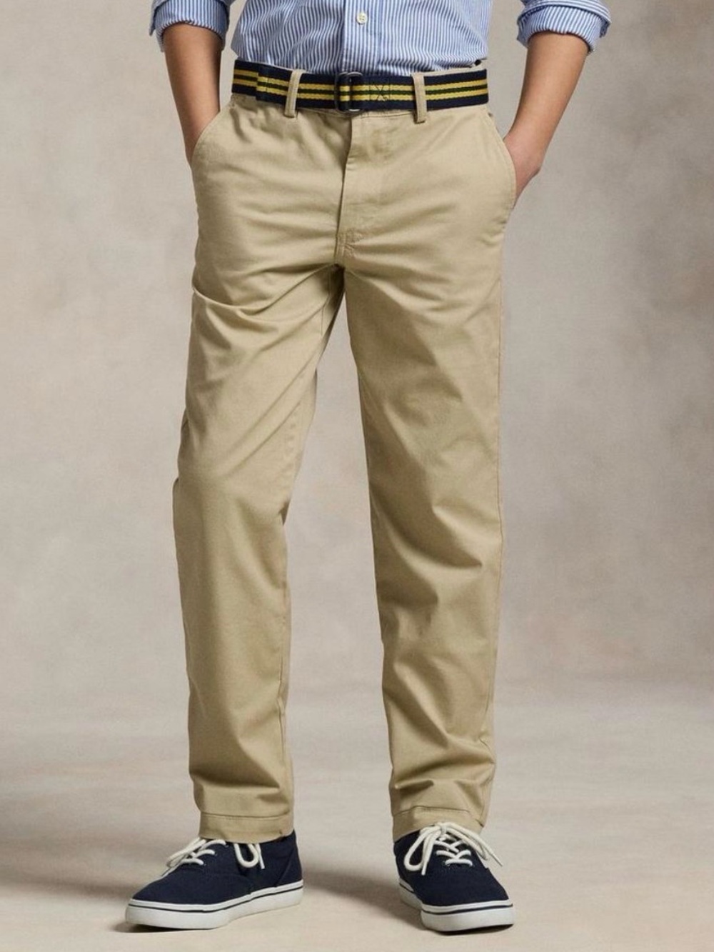 Polo by Ralph Lauren Men's Light Khaki Chinos